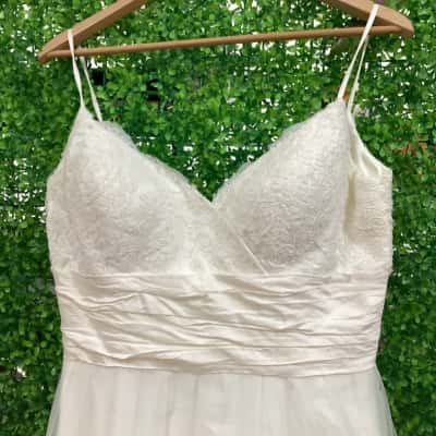 Womens  Size S Wedding Dress Off White 