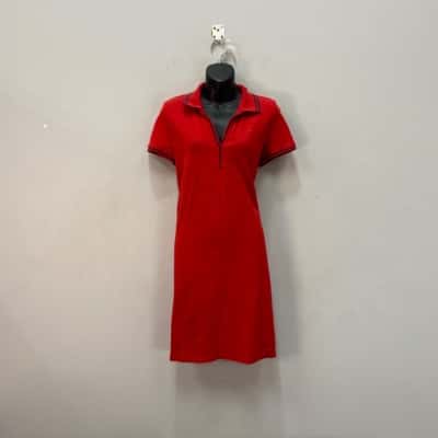 Tommy Hilfiger Womens  Size M Casual Dress Red 