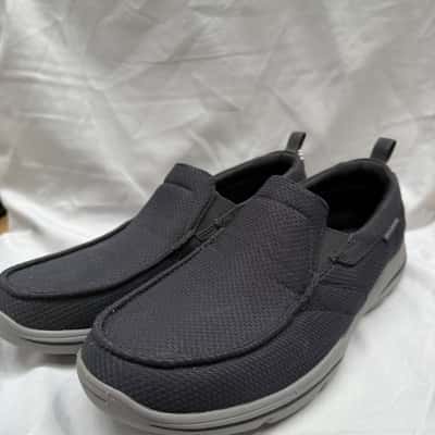 SKECHERS Relaxed Fit Black Shoes Size 8
