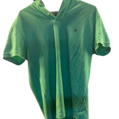 Tommy Hilfiger Mens  Size M Polo Shirt Green 