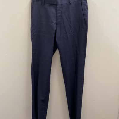 From Brawlers to Barristers Navy Check Pants Sz 84