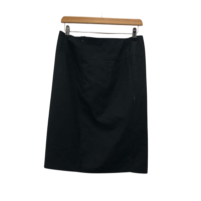 Portmans Womens Made In Australia Size 12  Skirt Black  AS IS