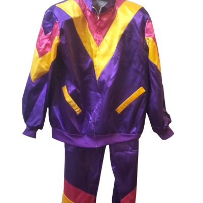  80's Track suit  Unisex  Size One Size Multicoloured 