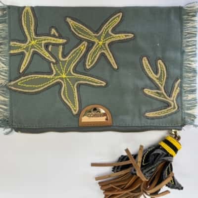 Mimco pouch denim
