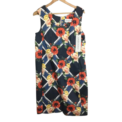  Womens  Size 16 Floral ANDIAMO Dress