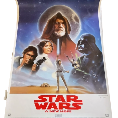 Star Wars: Episode IV - A New Hope Special Edition Video Poster #89/10000 Vintage 1995