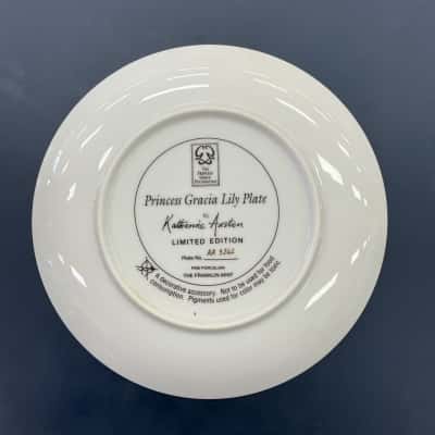 Princess Gracia Lily Plate - Limited Edition Fine Porcelain