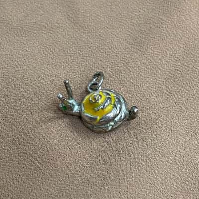  Womens Artisan Snail Pendant 