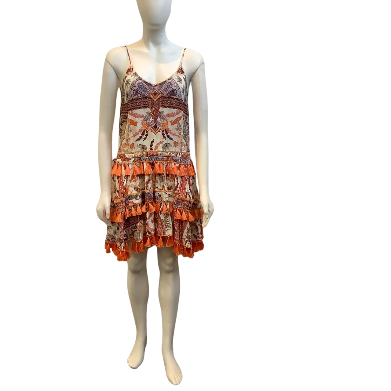 thurley orange dress Eden Serpent Dress