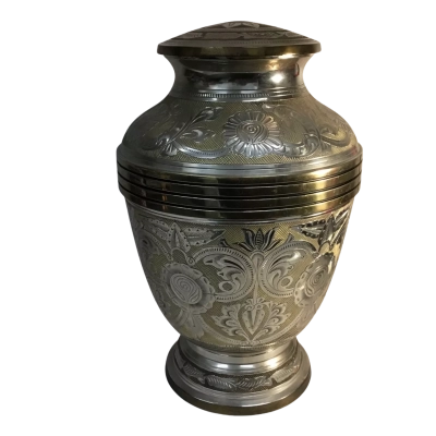 Large Pattered Urn Approx 28 x 20cm