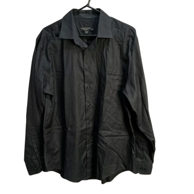 Pronto Uomo Mens  Size 34/35 Long Sleeve Top Black  