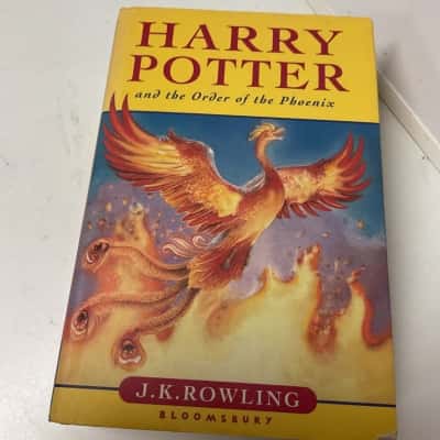 Harry Potter and the order of the phoenix hardcover book
