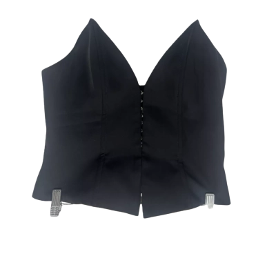 Meshki Womens  Size M Black Strapless Top
