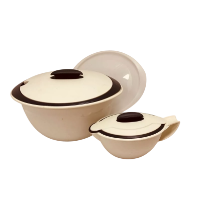 Tupperware insulated serving bowl and gravy boat