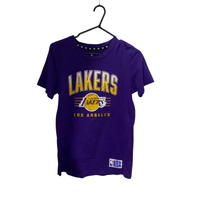 Kids NBA LOS ANGELES LAKERS Purple Shirt Size 16