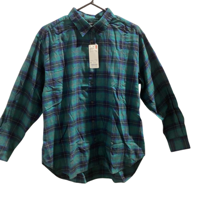 Uniqlo Womens  Size M Blue / Green / Striped   RRP49.90 