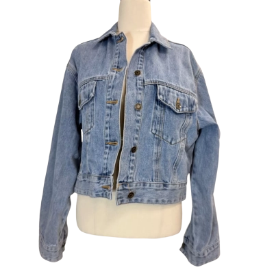  Womens Maye  Size M Denim Jacket Blue 