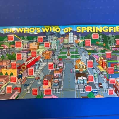 The Who’s Who of Springfield 3D Character Collection