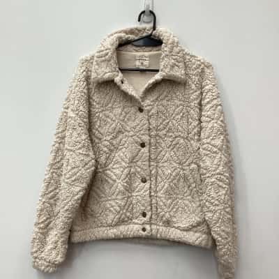 Billabong Women Jacket Cream Size S