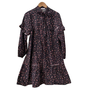 Morrison Womens  Size 10 / 2 Floral /long Sleeve Dress Floral 