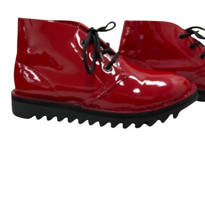 Ripple Sole Boot Co. - Women's Harley Patent Red Boots
