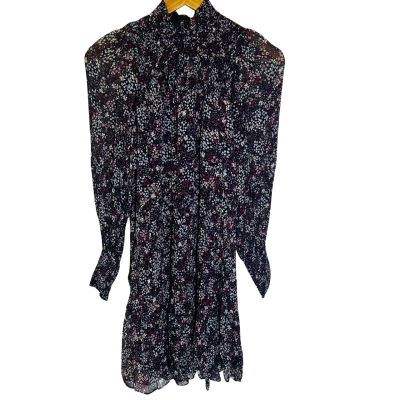 WITCHERY Size 4 Long Sleeve Dress Floral 