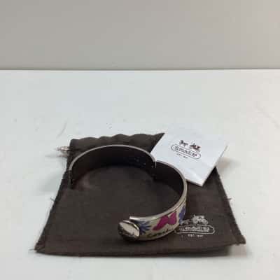 Coach Womens Bangle Beige / Blue / Gold / Green / Pink  / Silver 