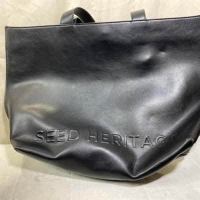 Seed Heritage Womens Black  Bag 46x30x14 cm