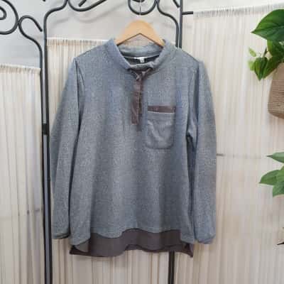 W-Lane Women's Size L Funnel Neck Jumper - New With Tags