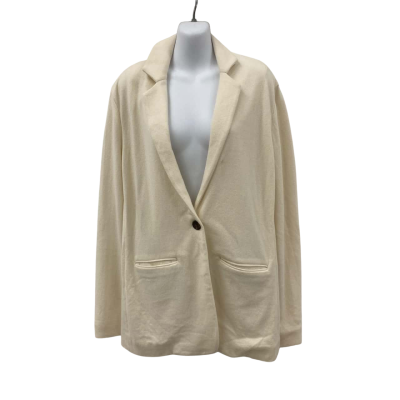 Le Tricot Perugia Button-down Cardigan Cream 