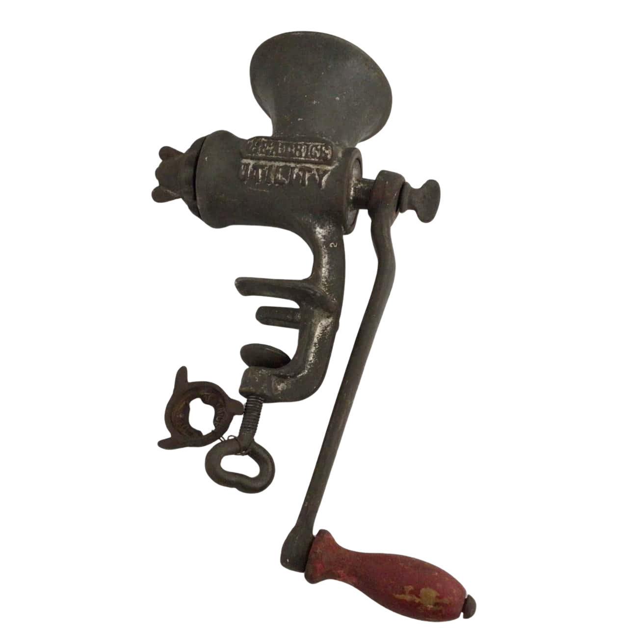 Vintage Meat Mincer Grinder Made In England Beatrice Utility