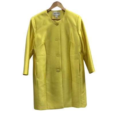 Perri Cutten Womens  Size L Winter Coat Yellow 