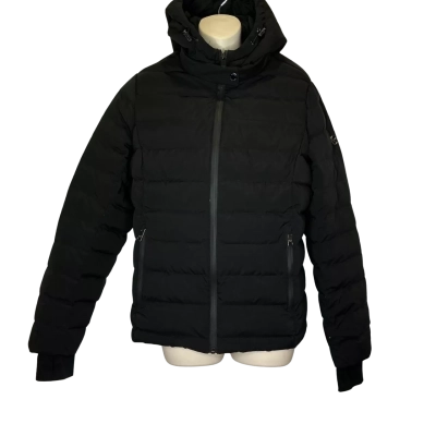 Michael Kors Womens  Size L Puffer Jacket Black  
