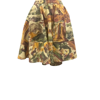 Double D Ranch Womens  Size M A-Line Skirt Multicoloured 