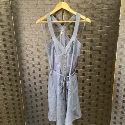 Armani Jeans Womens  Size 44 / 8 Sleeveless Dress  Blue 
