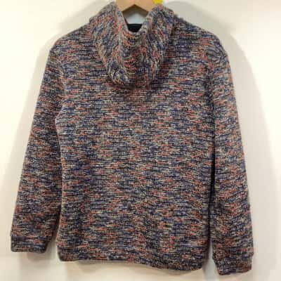  Mens  Size 3 Hoodie Grey / Pattern 