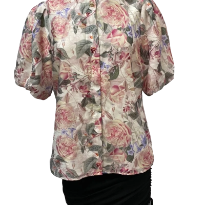 Portmans Rose Garden Womens  Size 8 Blouse Floral 