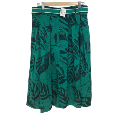 Gerry Weber - Floral Seaweed Print Skirt (Size 42)