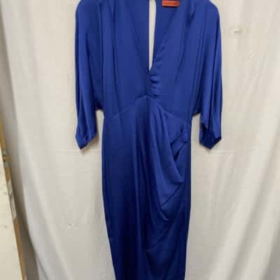 BNWT Manning Cartell Womens Blue Dress Size 10