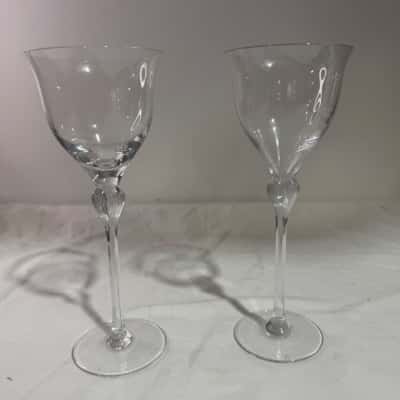 Set of 2 Vintage Germany Spiegelau Ponteveccio Glasses 