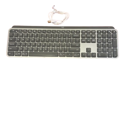 Logitech MX Keys Wireless Advanced Illuminated Black Keyboard (Model YR0073) Black