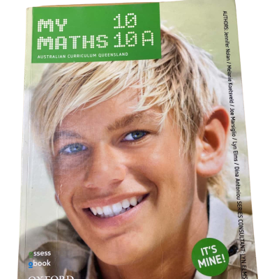 My Maths  10 - 10A textbook
