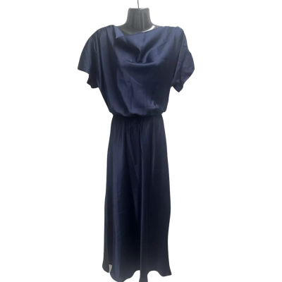 Something For Sarah Womens  Size 12 Maxi Dress Navy Blue 