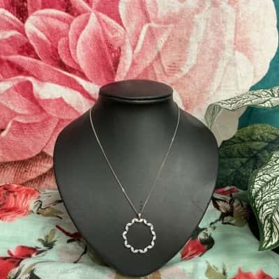 Womens Necklace Silver 925