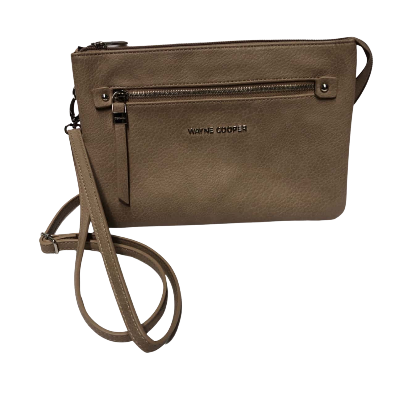 LAST CHANCE Wayne Cooper Womens Handbag/Cross Body Bag Beige (s)