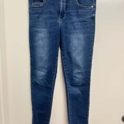 Decjuba Women's Size 10 Ankle Length Pants - Blue 