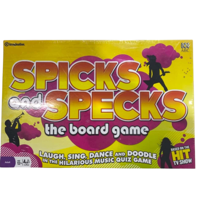 Spicks And Specks The Board Game - Still Sealed!
