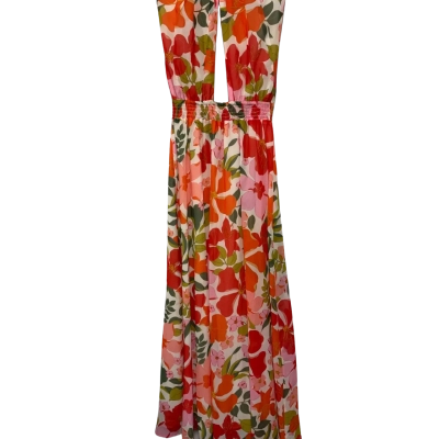 Seven Wonders Women’s size S S/less Maxi Dress Floral 