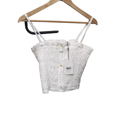 BRAND NEW - HARNI Womens Button Up Cami Top - Size 10 UK / US Small