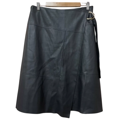 BNWT Karen Millen Womens Size 14 Black Skirt